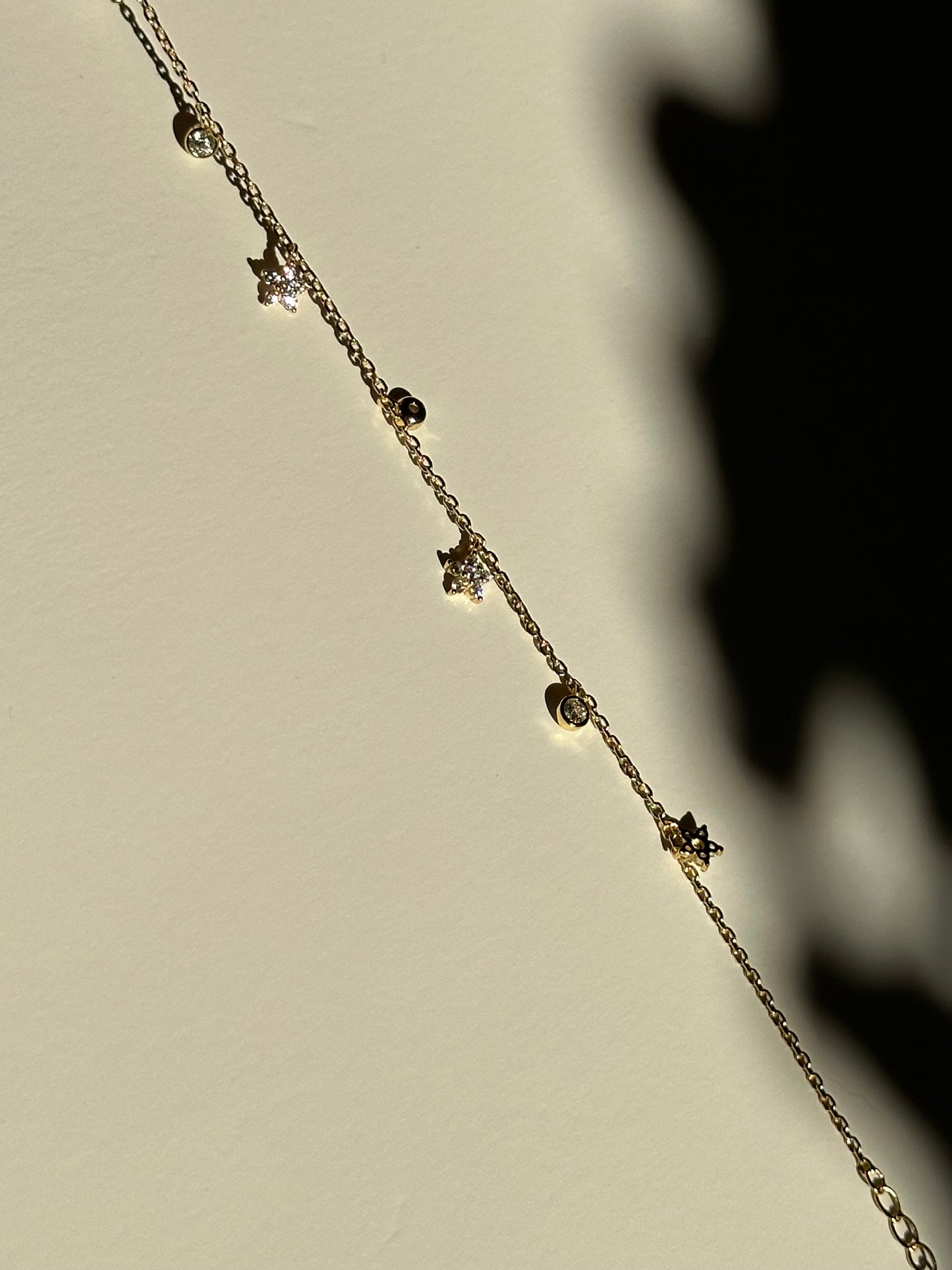 'Stella' Anklet Gold