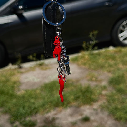 ‘Corno’ Charm keyring