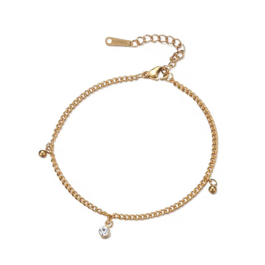 'Natalie' Anklet/Bracelet Gold