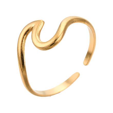 'Alda' Wave Ring