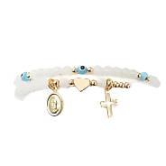 'Madeline' Charm Bracelet Stack