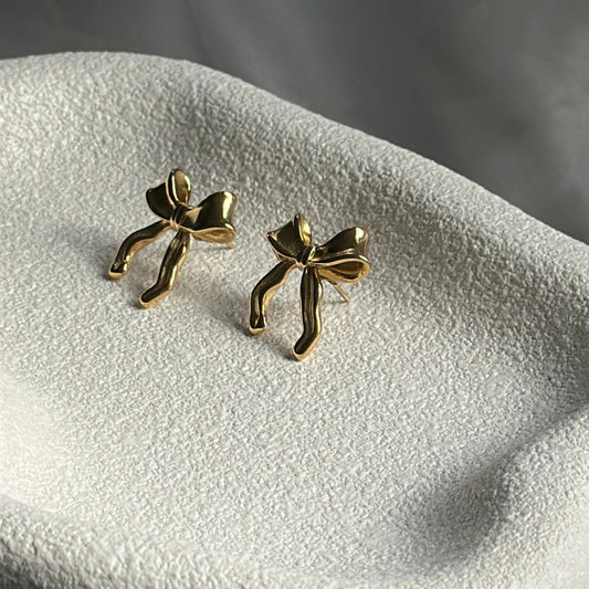 bow earrings
