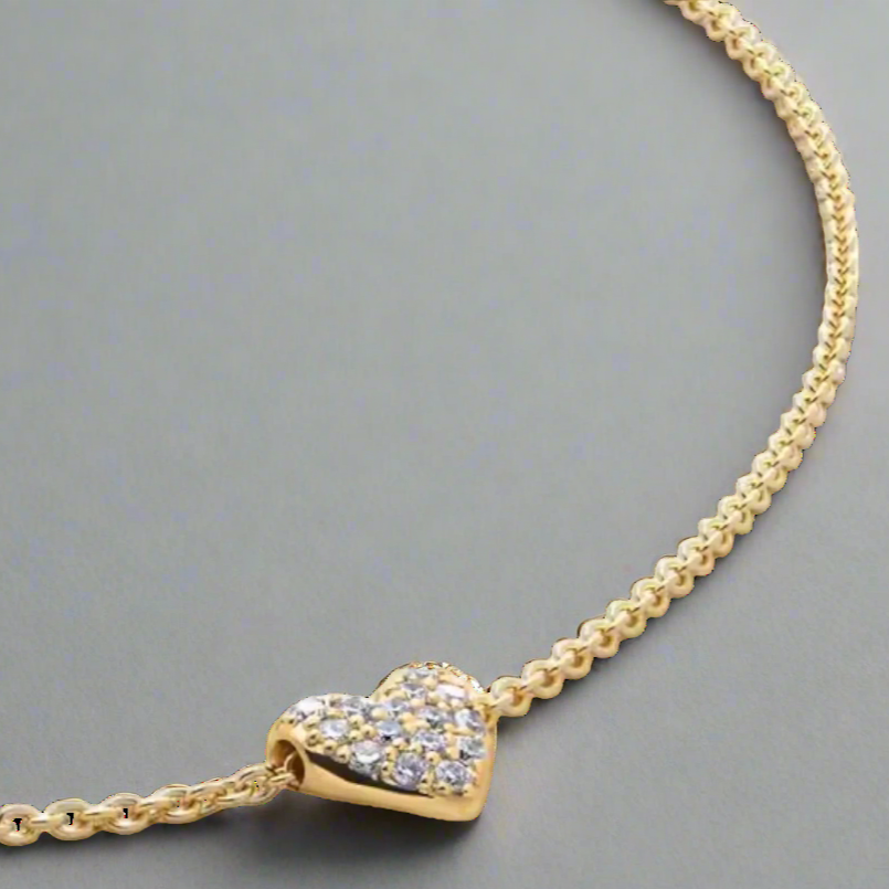 mday heart necklace