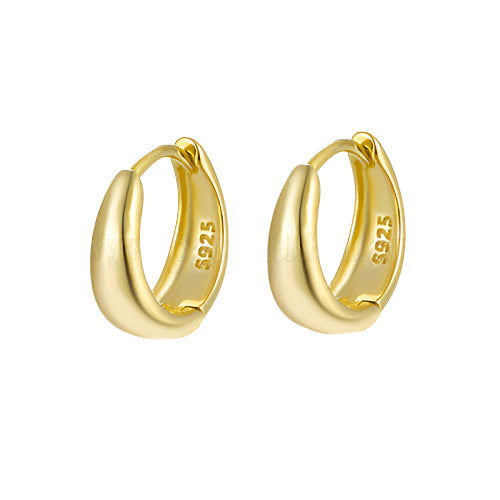 'Aya' Sterling Silver Sleepers