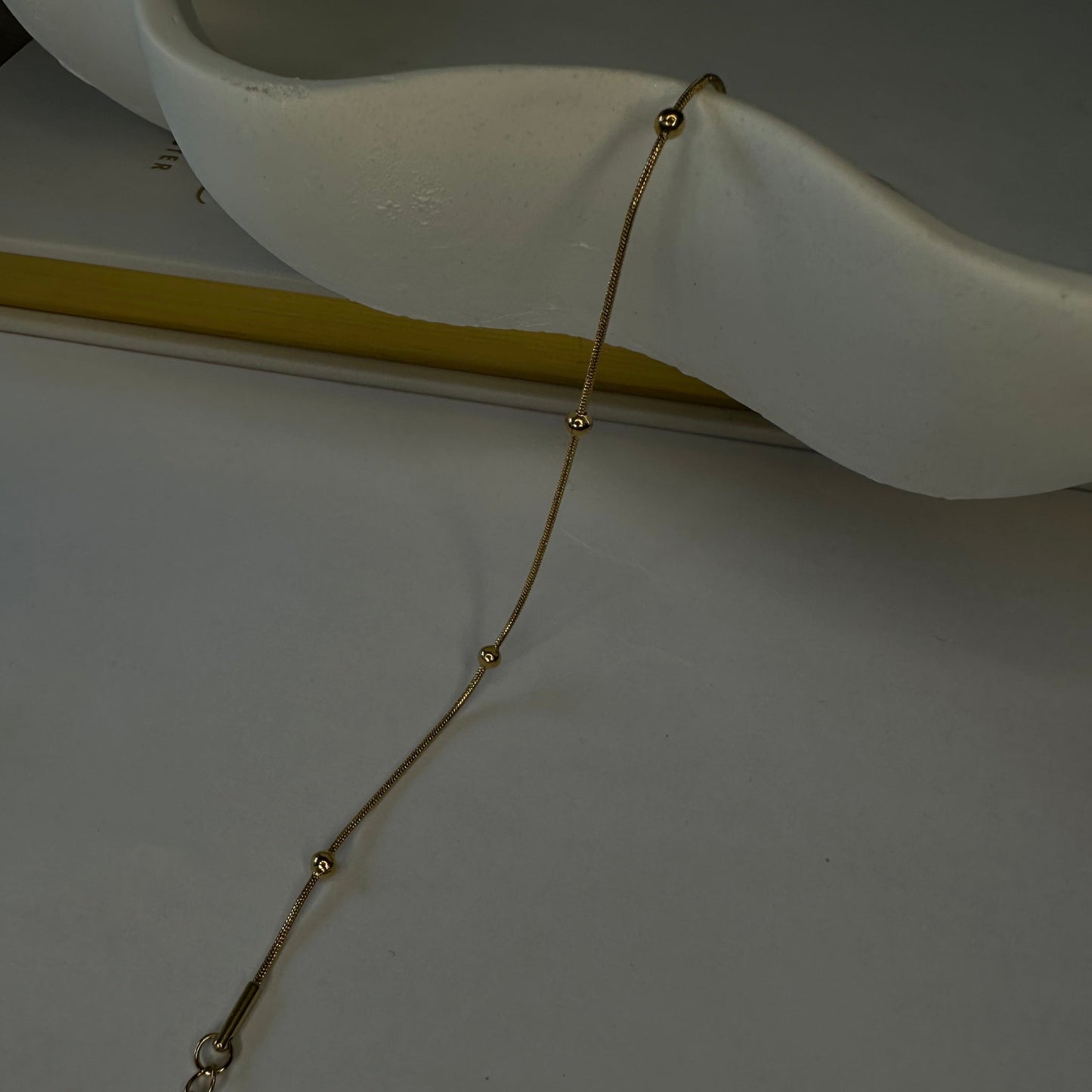 simple gold bracelet