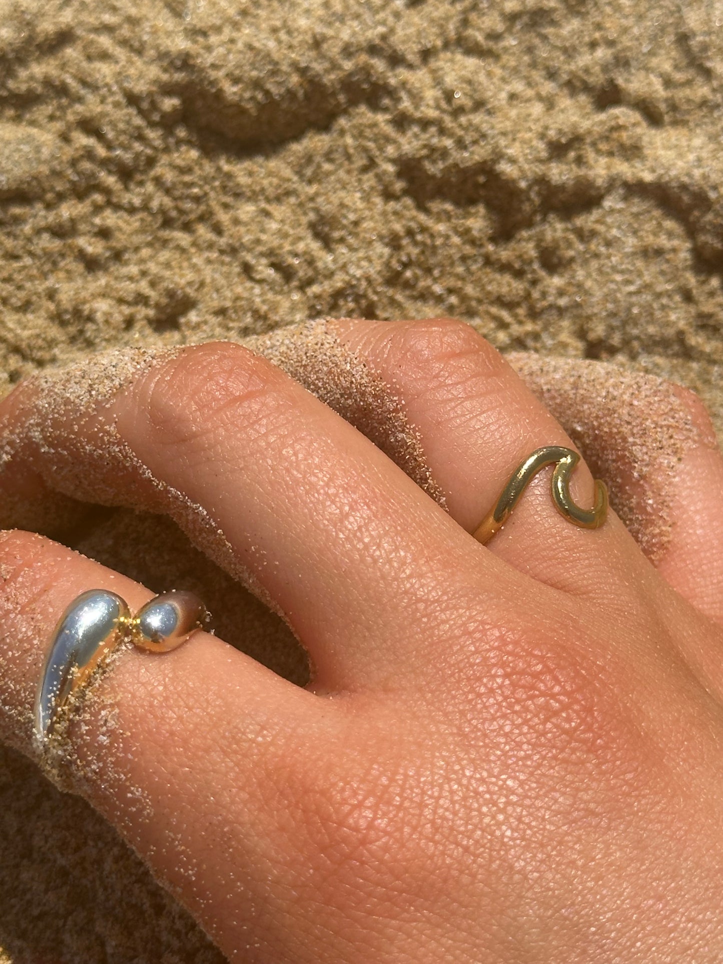 'Alda' Wave Ring