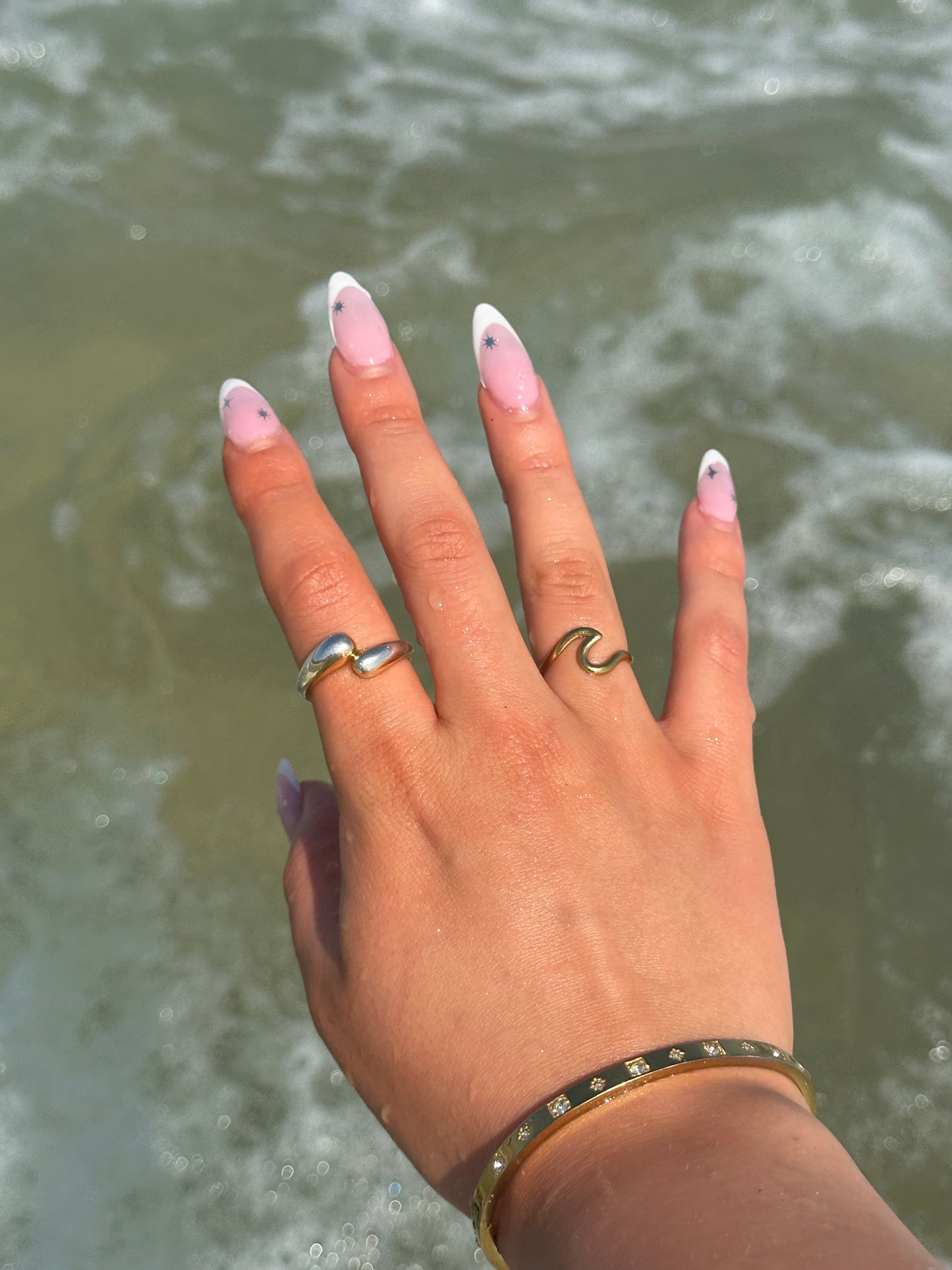 'Alda' Wave Ring