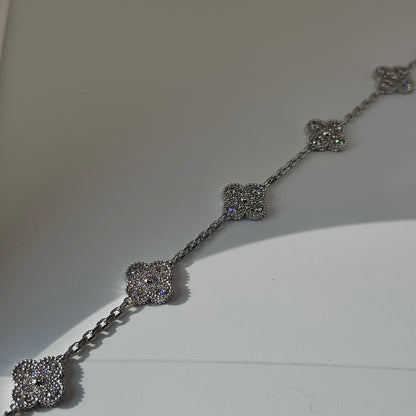 'Deppei' Clover Bracelet Gold/Silver