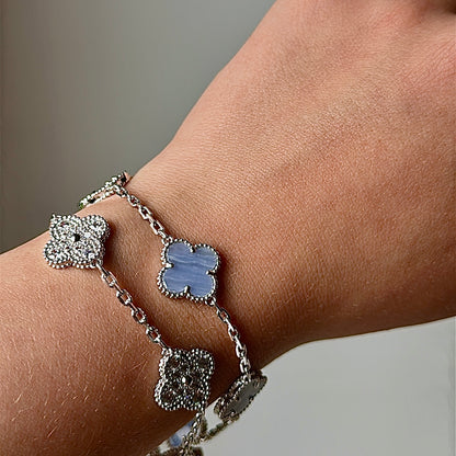 'Deppei' Clover Bracelet Gold/Silver