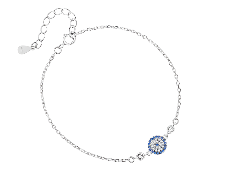 'Zera' Evil Eye Bracelet Gold/Silver