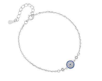 'Zera' Evil Eye Bracelet Gold/Silver