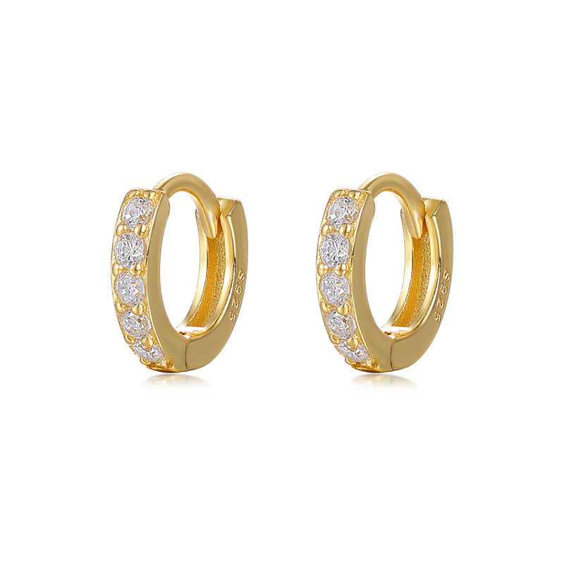 'Adelina' Hoops Gold/Silver