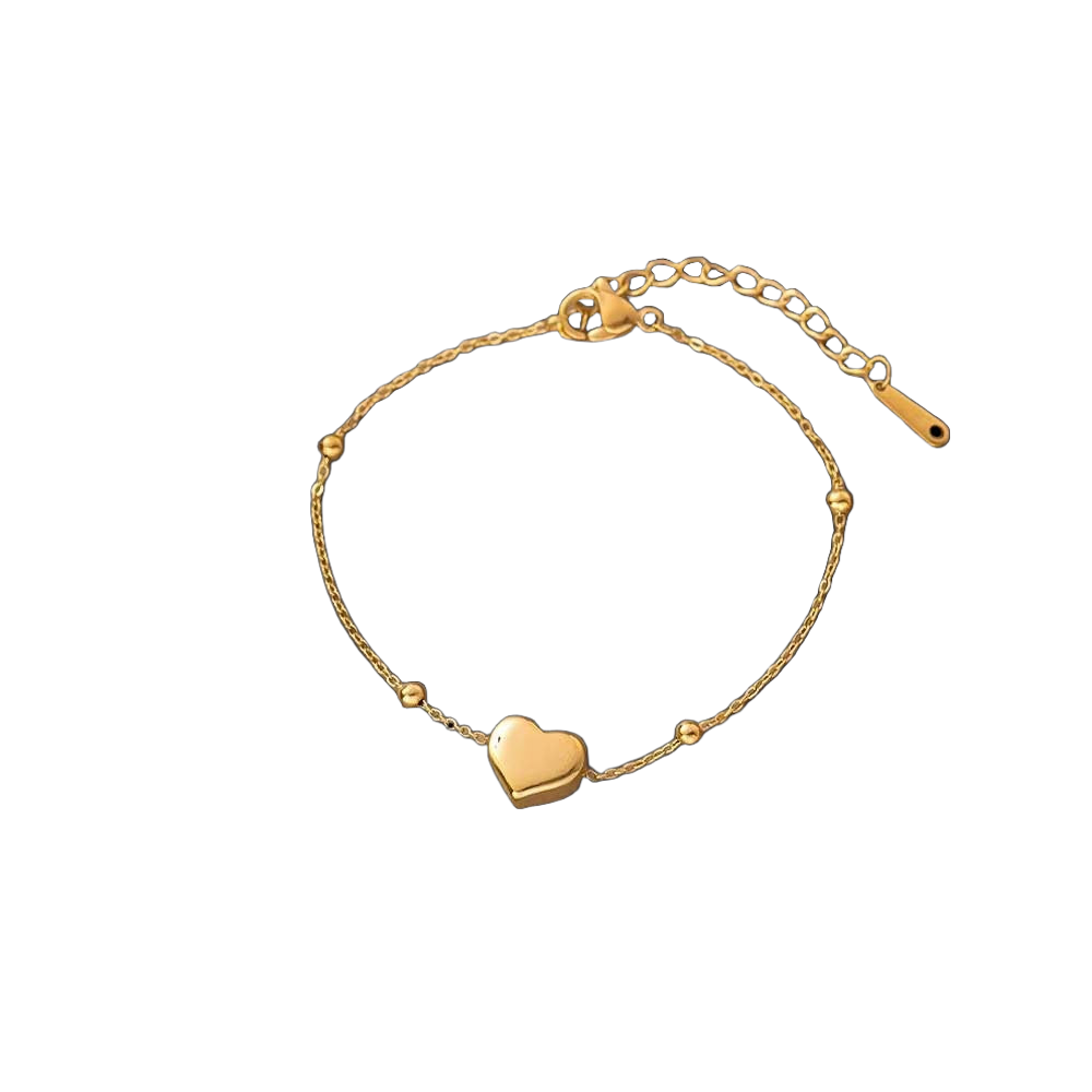 'Heart' Bracelet Gold