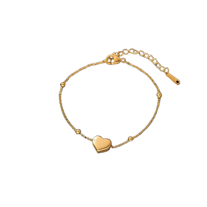 'Heart' Bracelet Gold