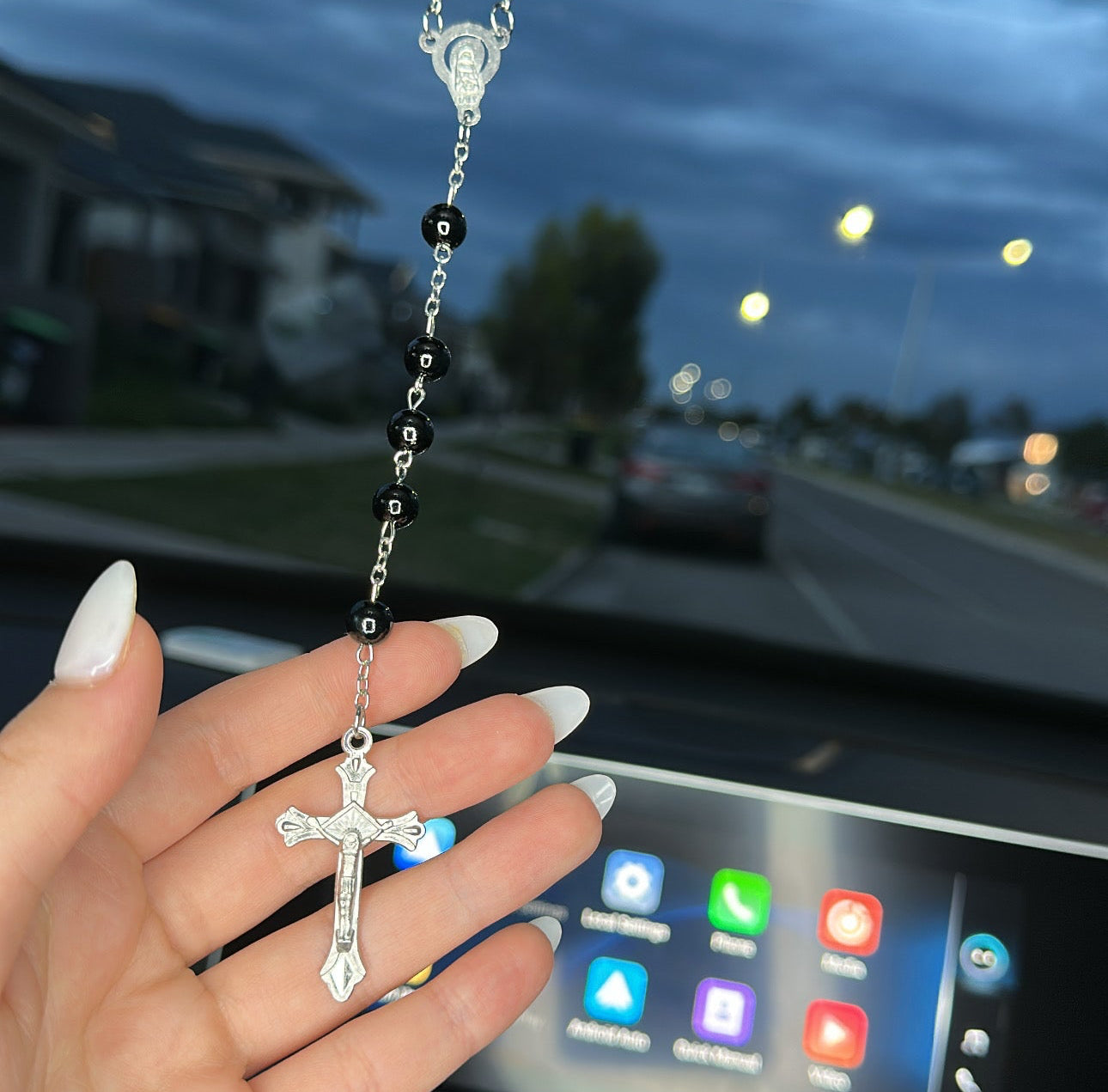 Coloured Rosary Beads