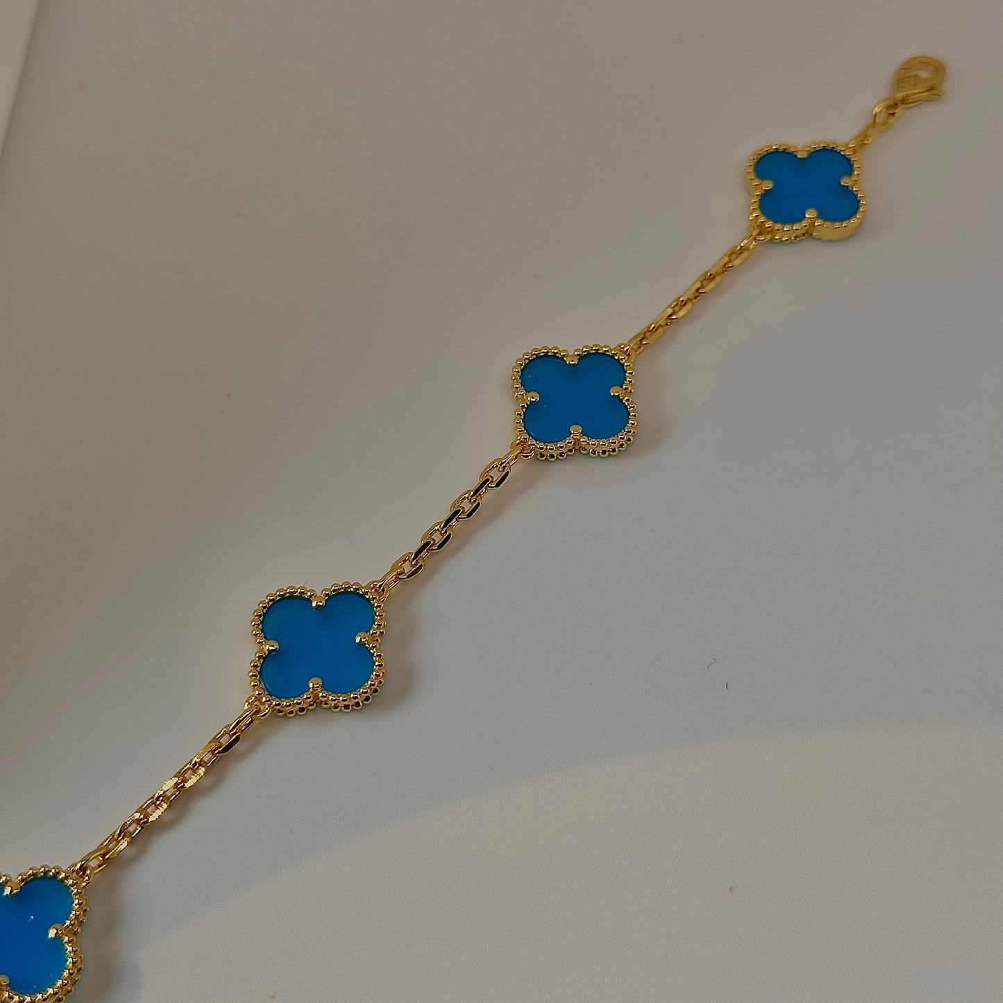 'Deppei' Clover Bracelet Gold/Silver