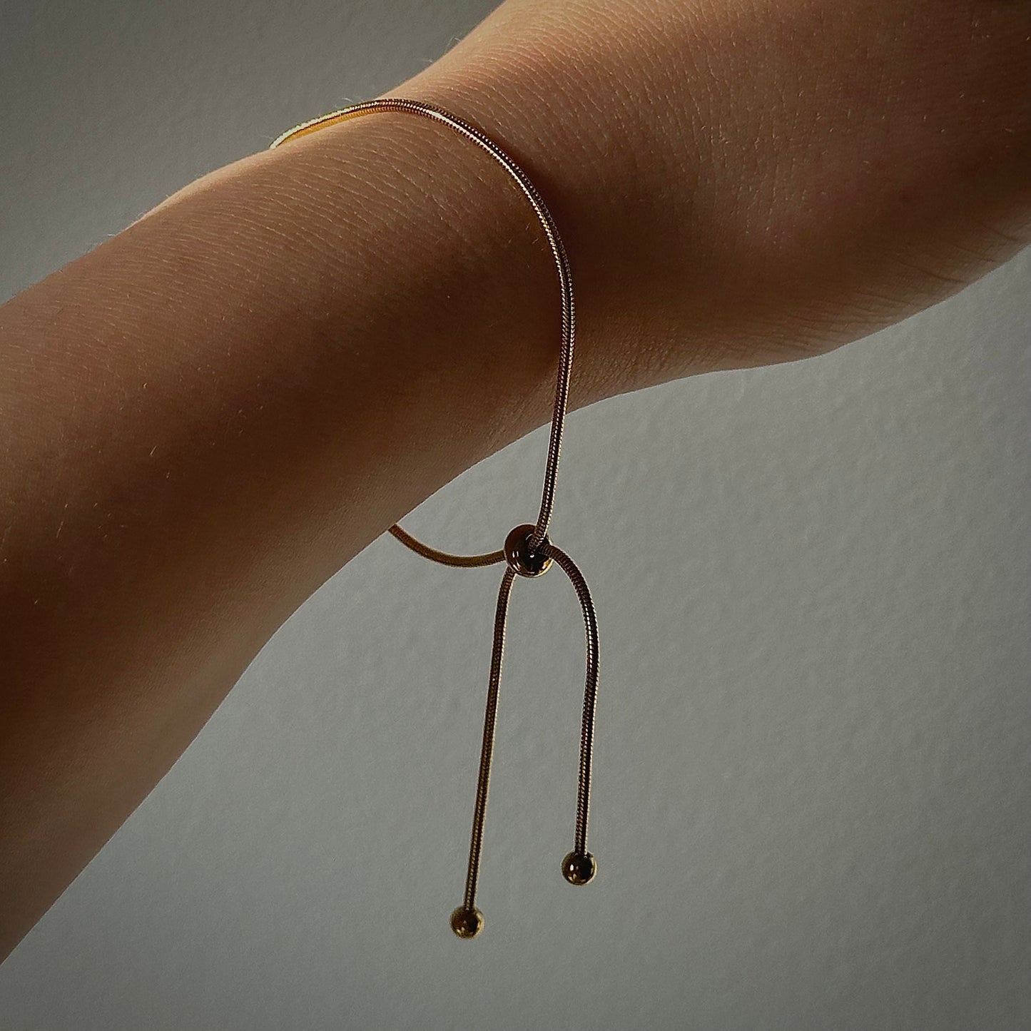 'Lyla' Bolo Bracelet (Gold)