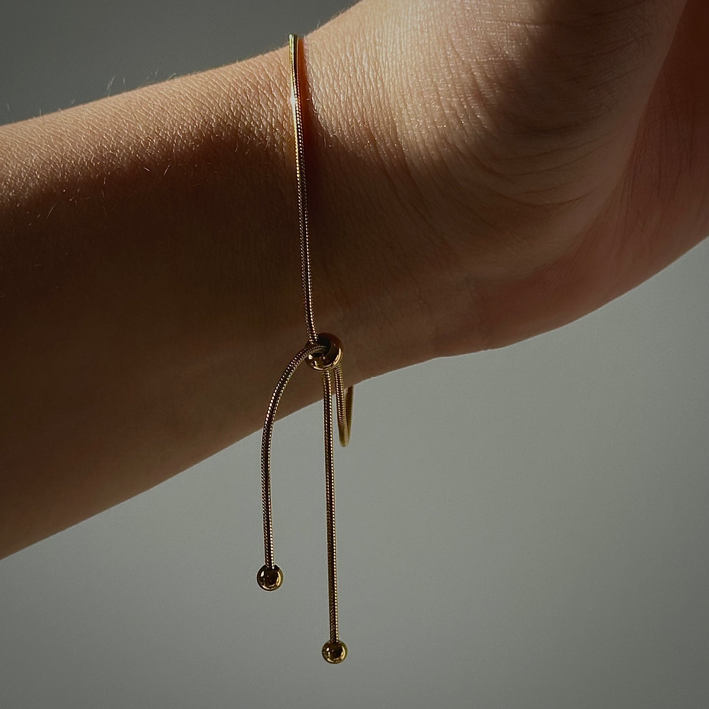 'Lyla' Bolo Bracelet (Gold)