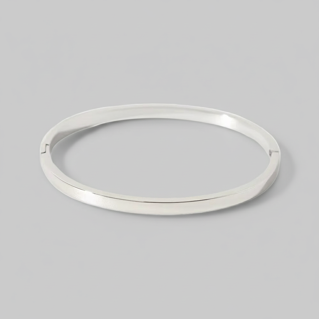 ‘Elodie’ Plain Gold/ Silver Bangle