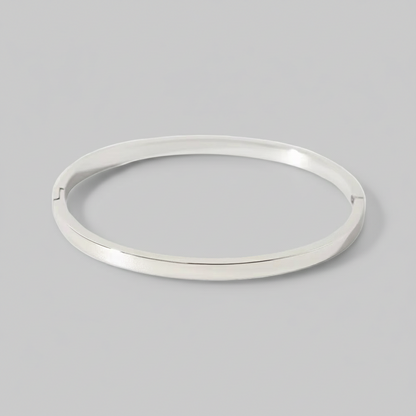 ‘Elodie’ Plain Gold/ Silver Bangle