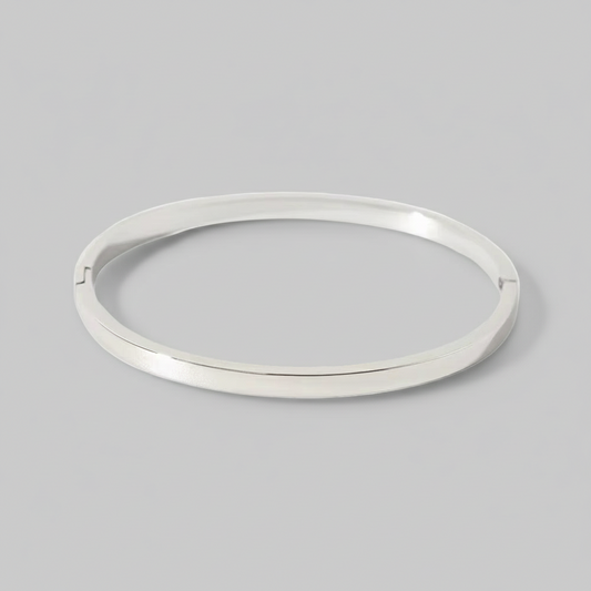 ‘Elodie’ Plain Gold/ Silver Bangle