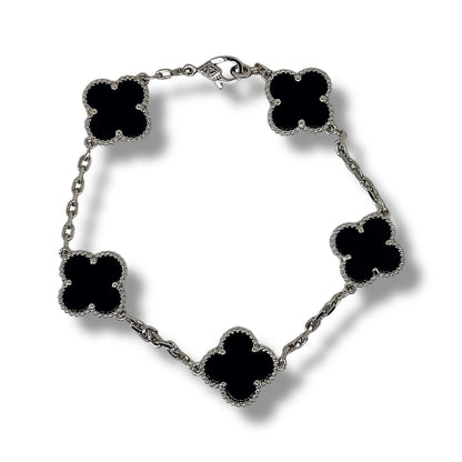 'Deppei' Clover Bracelet Gold/Silver