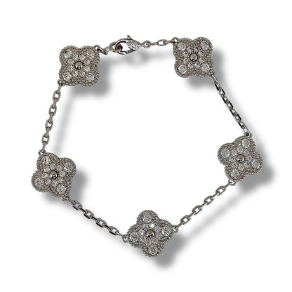 'Deppei' Clover Bracelet Gold/Silver