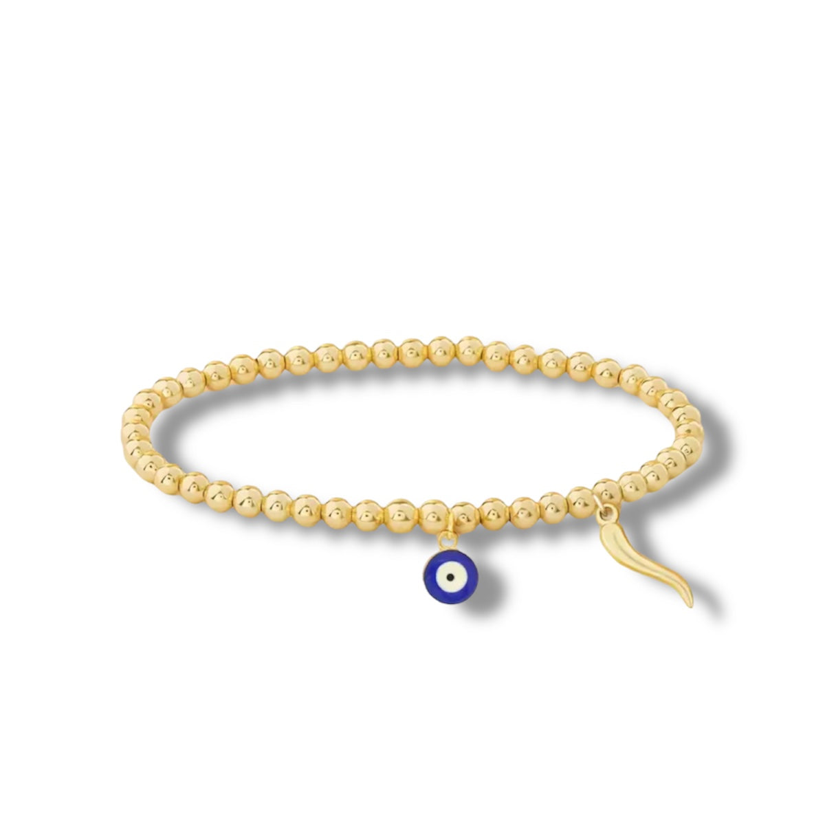 Corni & Evil Eye Beaded Bracelet