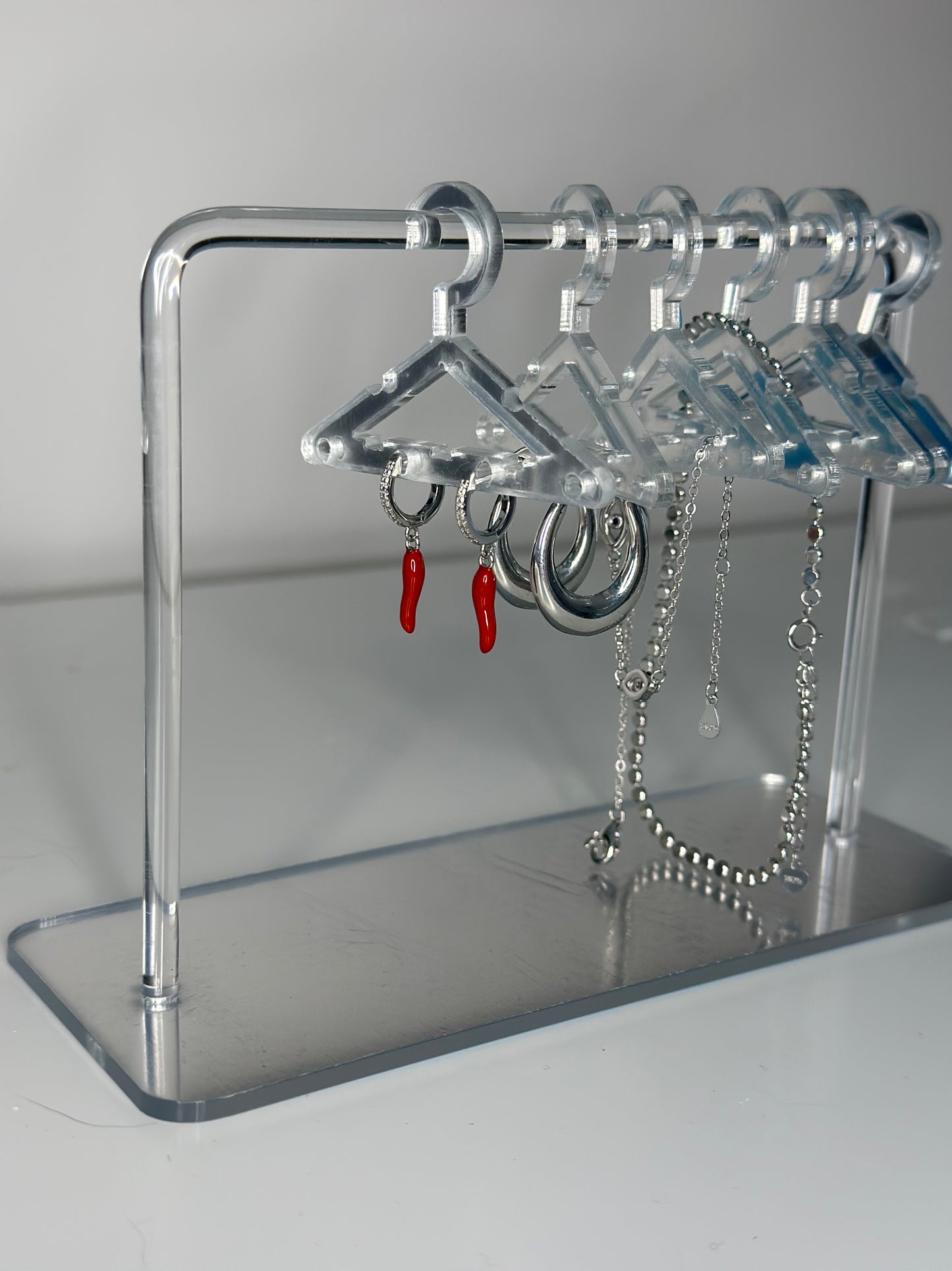 Mini Jewellery Rack with Hangers