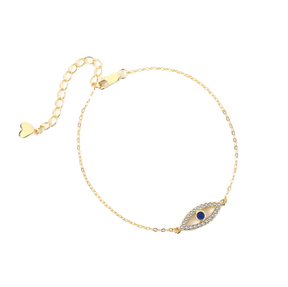 'Abrial' Evil Eye Bracelet Gold/Silver