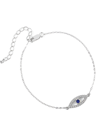 'Abrial' Evil Eye Bracelet Gold/Silver