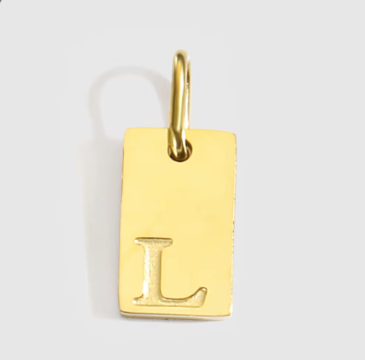 'I'alfabeto' Initial Pendants