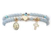 'Madeline' Charm Bracelet Stack