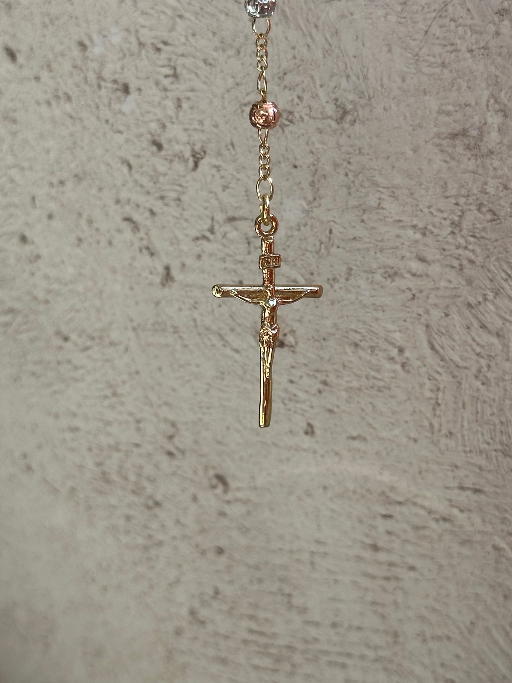 rosary necklace cross